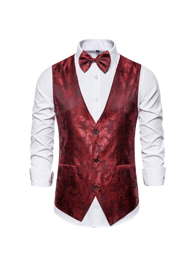 Shougu New Fashionable Casual Men's Suit Vest  - Image 1