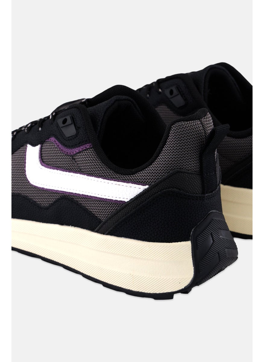 Algspar Men Lace Up Casual Shoes, Black  - Image 2