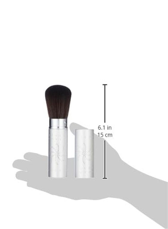 MEGAGA USA Soft Kabuki Cleaner Brush-Silver - Image 5