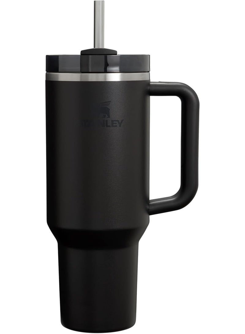 Stanley Quencher H2.O FlowState™ Tumbler 40oz Black 2.0 - Image 1