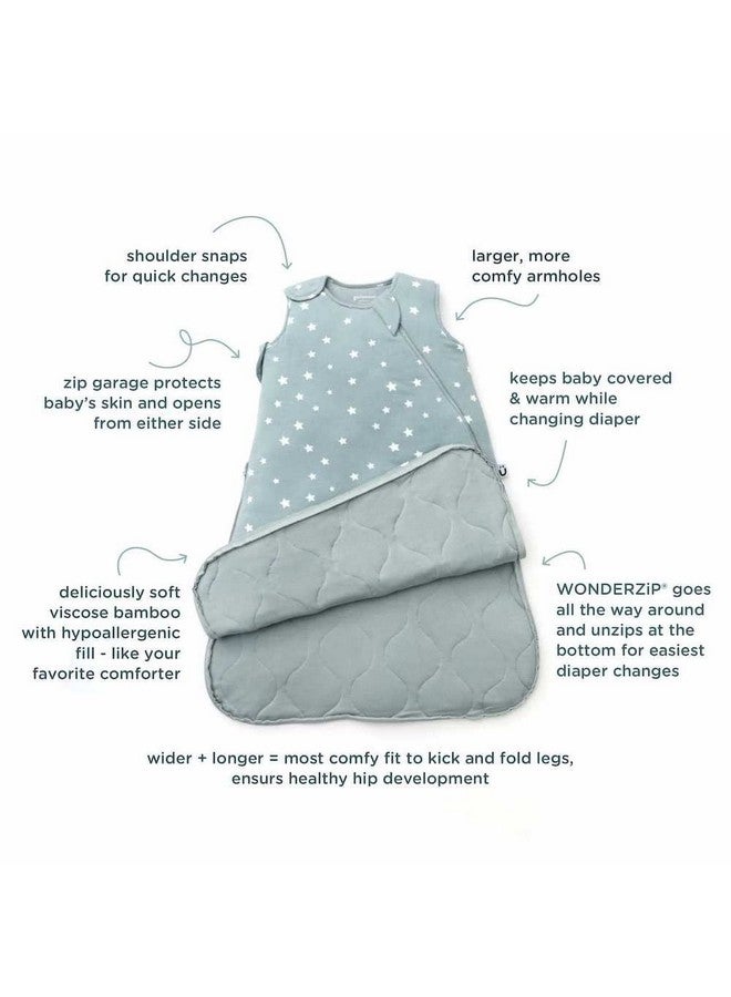 GUNAMUNA Unisex Baby Wearable Blanket, Sleep Sack Sleeping Bag for Infants Toddlers, Easy Changing Diaper Zipper, 1.0 TOG, Dream, 24-36 Months - Image 4