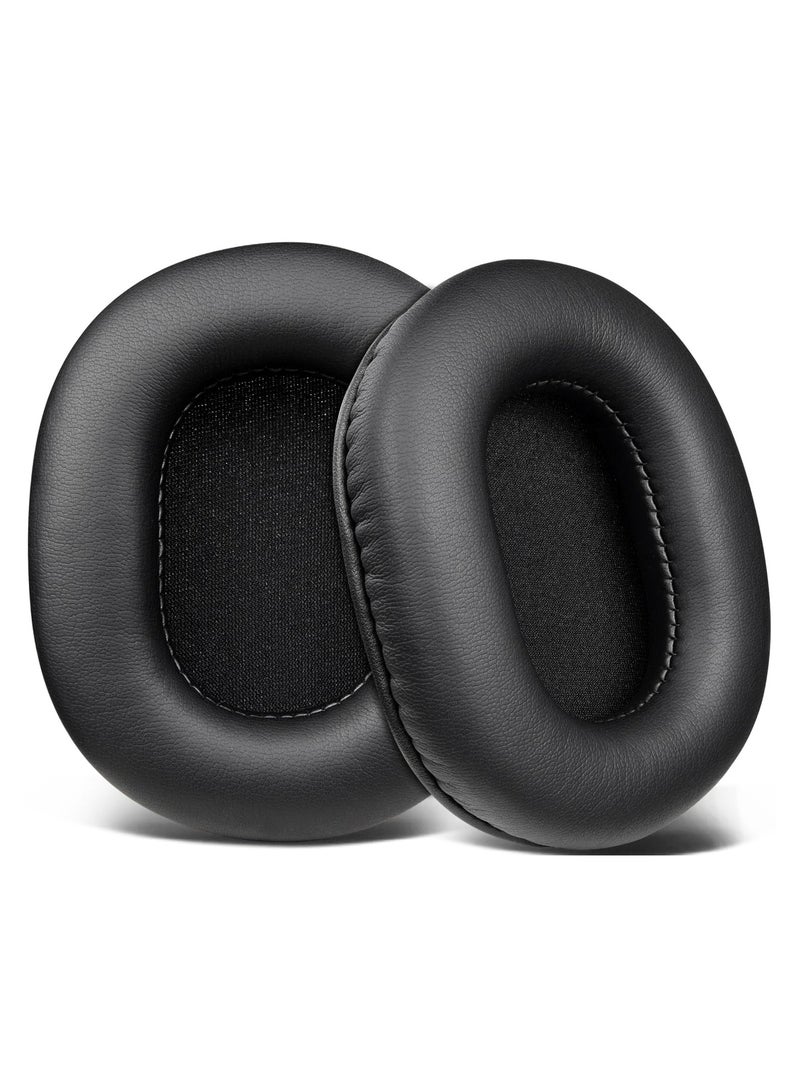 Earpads Replacement for Audio Technica ATH M50X M50XBT M50RD M40X M30X M20X MSR7 SX1 Headphones, Ear Pads Cushions with Softer Protein Leather, High-Density Foam,Black  - Image 1