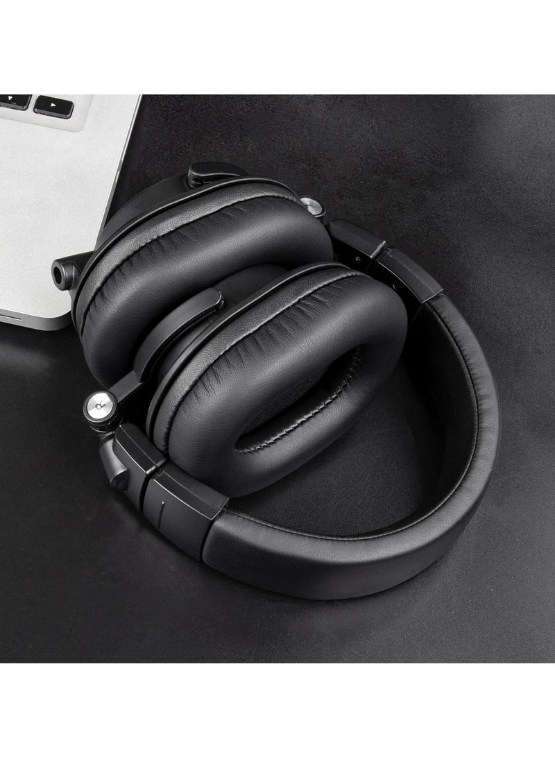 Earpads Replacement for Audio Technica ATH M50X M50XBT M50RD M40X M30X M20X MSR7 SX1 Headphones, Ear Pads Cushions with Softer Protein Leather, High-Density Foam,Black  - Image 5