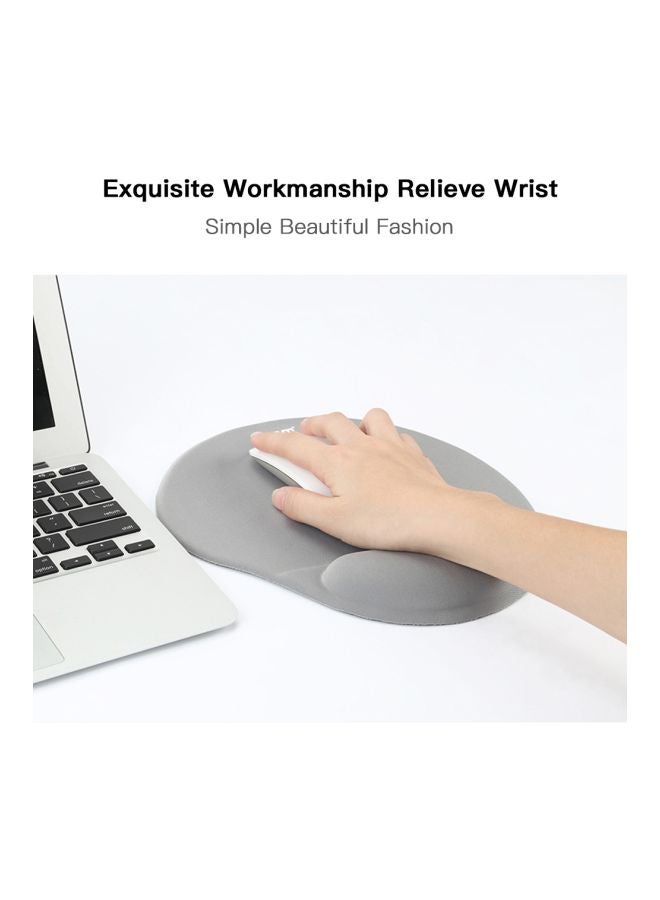 BUBM Anti-Slip Mouse Pad Grey - Image 4