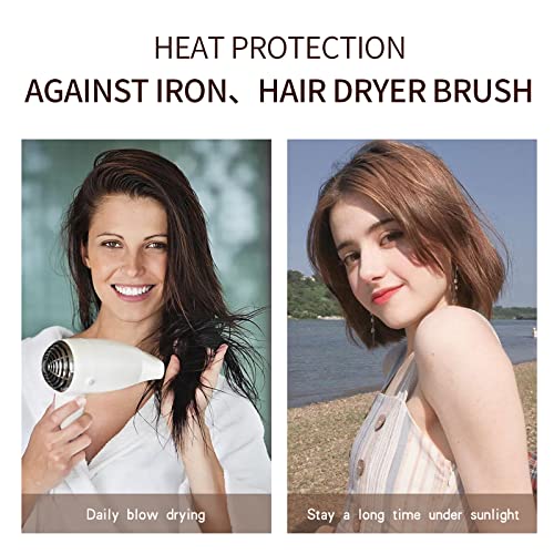 NUSPA Keratin Protein Leave In Conditioner for Dry Damaged Hair,Heat Protection Moisture Cream PPT, Color Safe Deep Repairing Conditioner Coconut Oil Wheat Amino Acid Infused for - Image 2