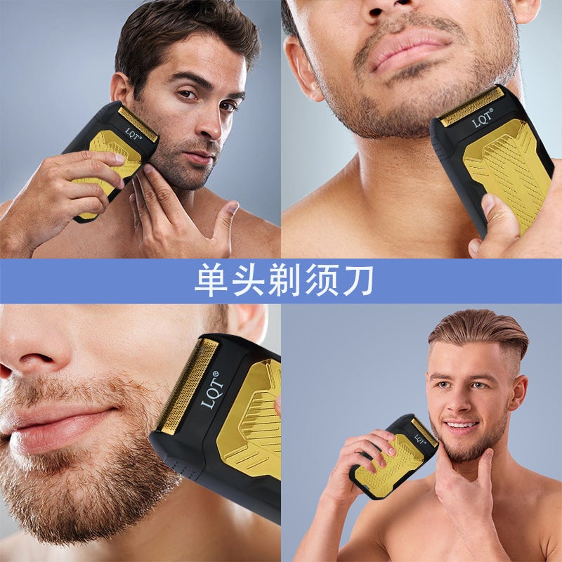 Reciprocating Electric Shaver with Easy Clean Design - Rechargeable Beard Shaver for Home Use - Image 2