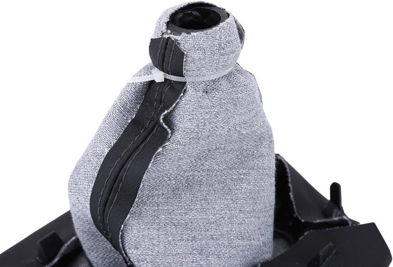 Tbest Gear Stick Boot for Car,307 Gear Knob,Gear Shift Knob Gaiter Boot,5 Speed Gear Shift Knob Gaiter Boot Kit for 307 308 607 608 C3 C5 C3 Shift Boot Cover Gear Stick Boot - Image 4