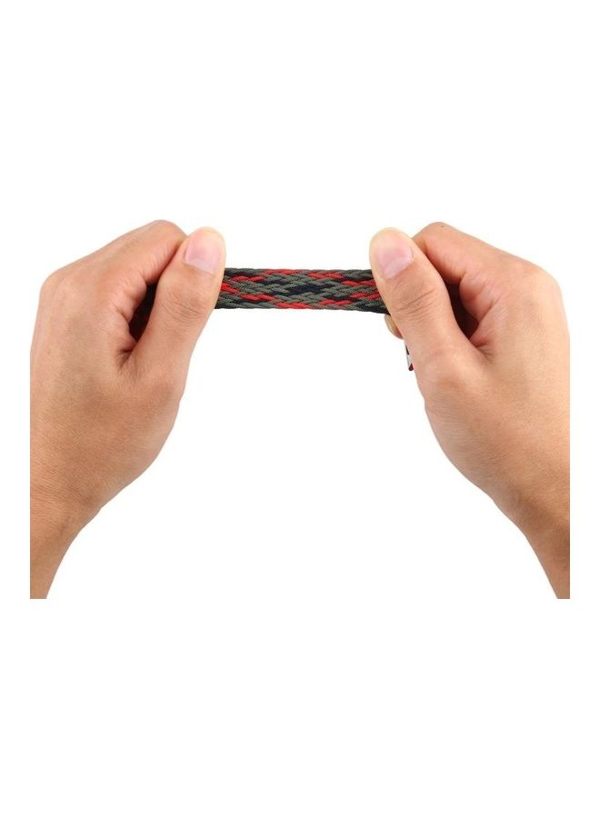 NIBEMINENT Replacement Watchband For Apple Watch Green Camouflage - Image 3