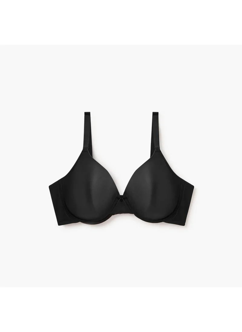 Aadaraya Aadaraya Plunge Bra with Hook and Eye Closure