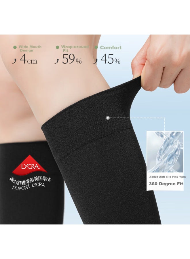 Picking up socks Socks Diary Thin Pressure Leg Socks Women Summer Slim Leg Jk Socks Anti-Slip Sunscreen Cool White Socks Women Black Over-The-Knee Socks - Image 4