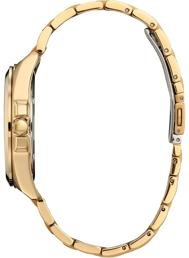 سيتيزن Men's Stainless Steel with Gold Plating Strap Eco-Drive Standard Watch BM7532-54L - 41 mm