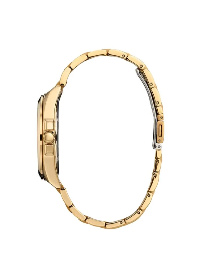 سيتيزن Men's Stainless Steel with Gold Plating Strap Eco-Drive Standard Watch BM7532-54L - 41 mm