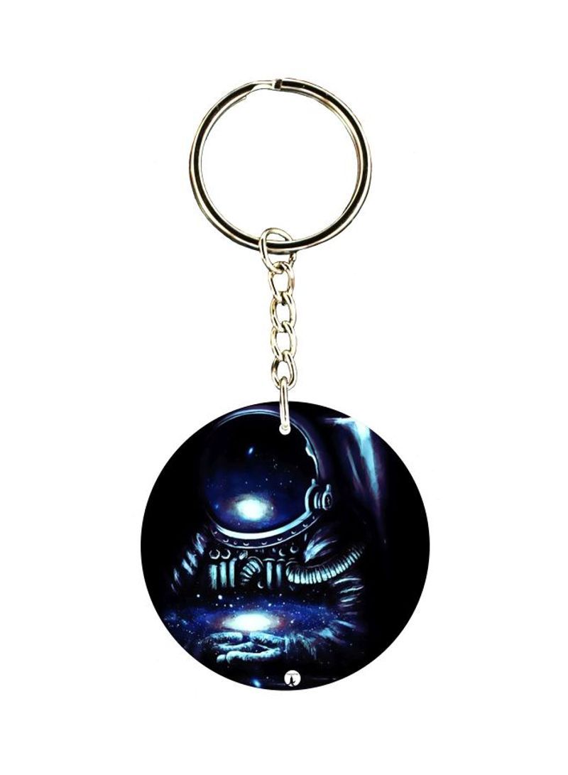 Astronaut Printed Keychain
