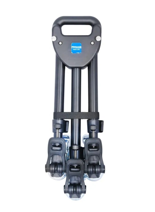 PROMAGE PROMAGE PM-D80 Professional Camera Dolly – Heavy-Duty, Foldable Tripod Support with 200 lbs Load Capacity  - Image 4