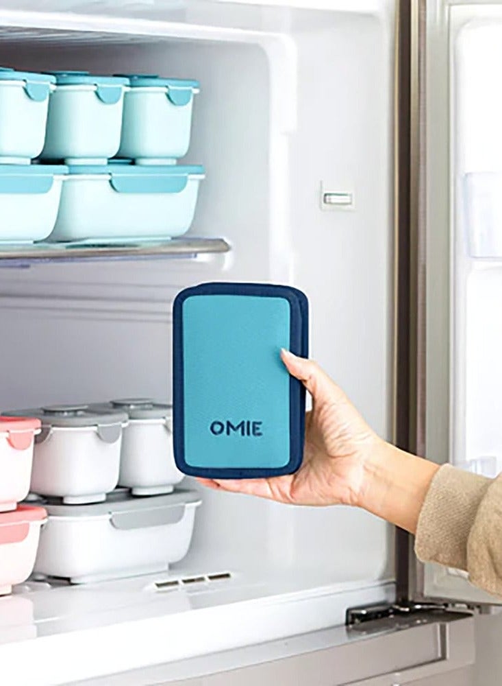 Omielife OmieChill Travel Food Pouch Cooler, Blue  - Image 3