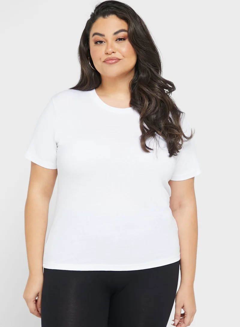 Ginger Plus Essential Crew Neck T-Shirt