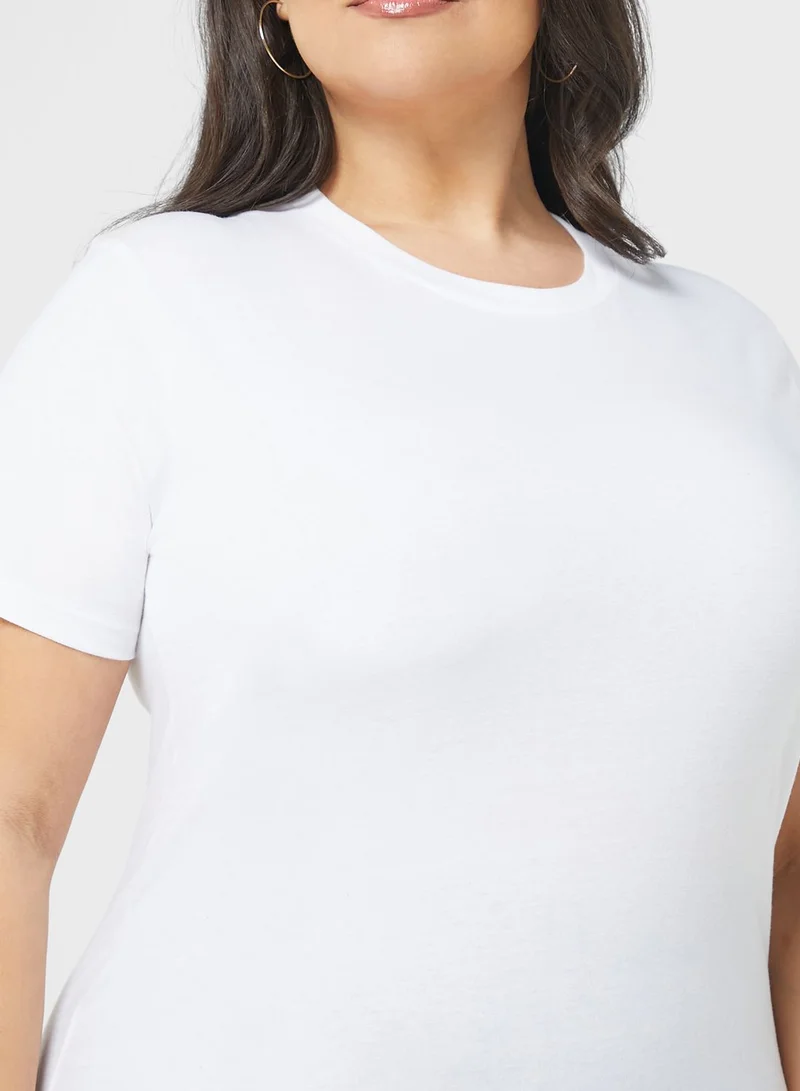 Ginger Plus Essential Crew Neck T-Shirt