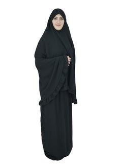 DAMAS COLLECTION Two Piece Islamic prayer dress for girls kids and women -Prayer Clothes for girls and Muslim Women-Prayer Abaya For women and girls kids- Umrah essentials for women -Prayer dress women  - Image 4