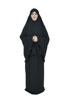 DAMAS COLLECTION Two Piece Islamic prayer dress for girls kids and women -Prayer Clothes for girls and Muslim Women-Prayer Abaya For women and girls kids- Umrah essentials for women -Prayer dress women  - Image 5
