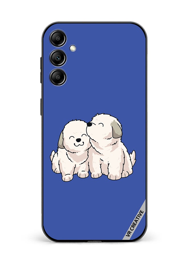 VR CREATIVE Protective Case Cover For Samsung Galaxy A55 Cute Puppies Design Multicolour - Image 1