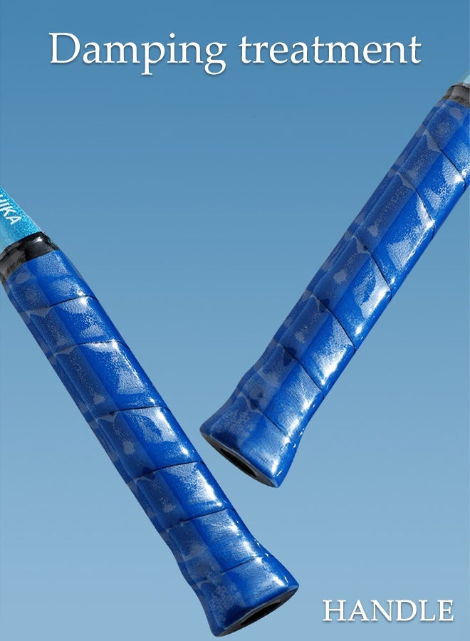 DUNISO Badminton Rackets for Outdoor Backyard Games Including Badminton Bag 2 Rackets and 3 Badminton Shuttlecocks Lightweight Badminton Racquets for Beginners - Image 5