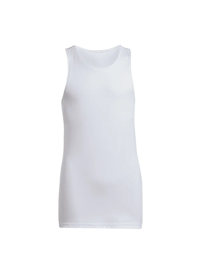 Adidas Adidas G Club Tank White Tennis Tops For Junior 5-6Y