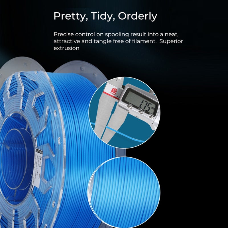 Creality Ender-PLA Filament for Ender Series CR Series All FDM Creality 3D Printer Smooth Flow High Toughness No Warp 1.75mm 1kg/2.2lbs Filament Dimensional Accuracy +/-0.03mm - Image 5