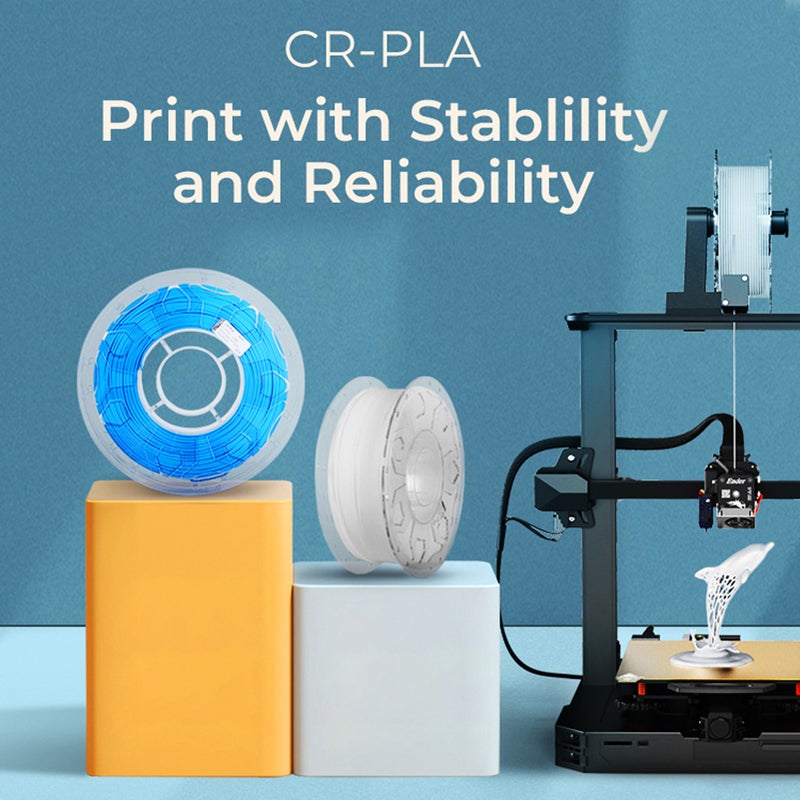 Creality Ender-PLA Filament for Ender Series CR Series All FDM Creality 3D Printer Smooth Flow High Toughness No Warp 1.75mm 1kg/2.2lbs Filament Dimensional Accuracy +/-0.03mm - Image 2
