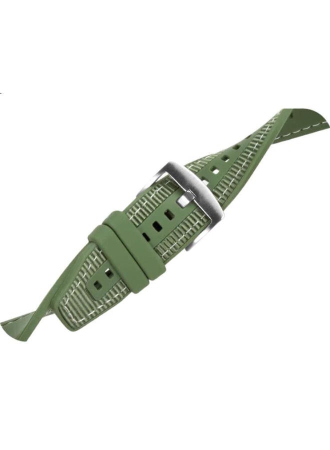 Bho Compatible With Huawei Watch Straps For Gt5Pro/Gt4/Gt3Pro/Gt2, Composite Braided Watch Band For Watch4Pro/Watch3/Honor Magic2, Silicone Watch Band - Image 2