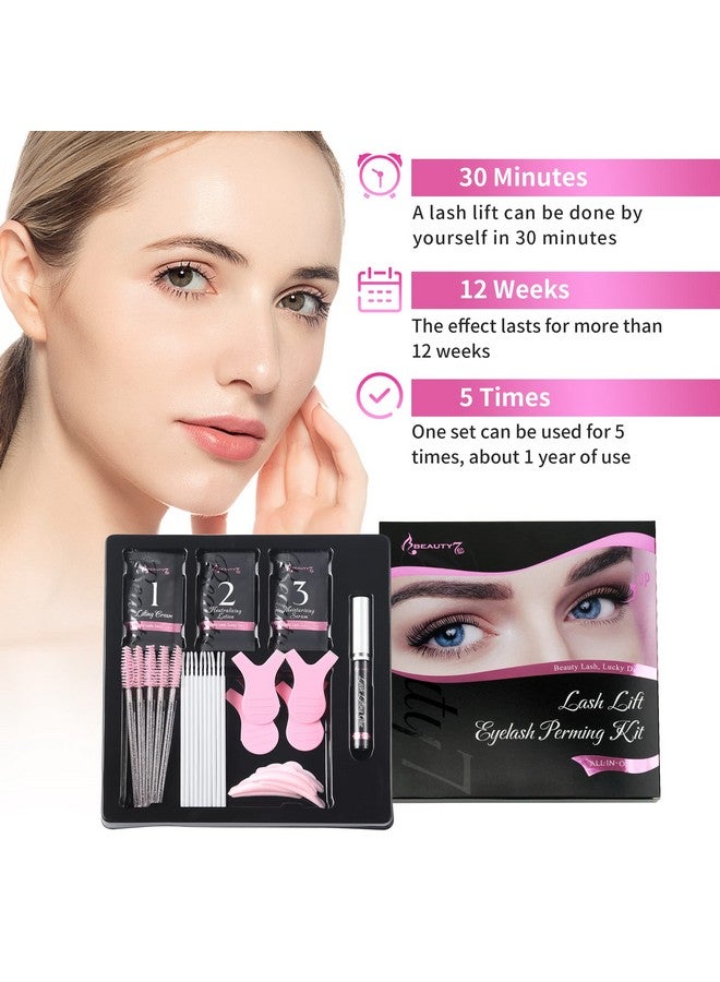 Beauty7 Lash Lift Kit Eyelash Extension Kit Lash Perm Kit Eyelash Lifting Lash Curling Semipermanent Curling Perming Wave Professional Salon At Home (Lash Kit 5 Packs)  - Image 3