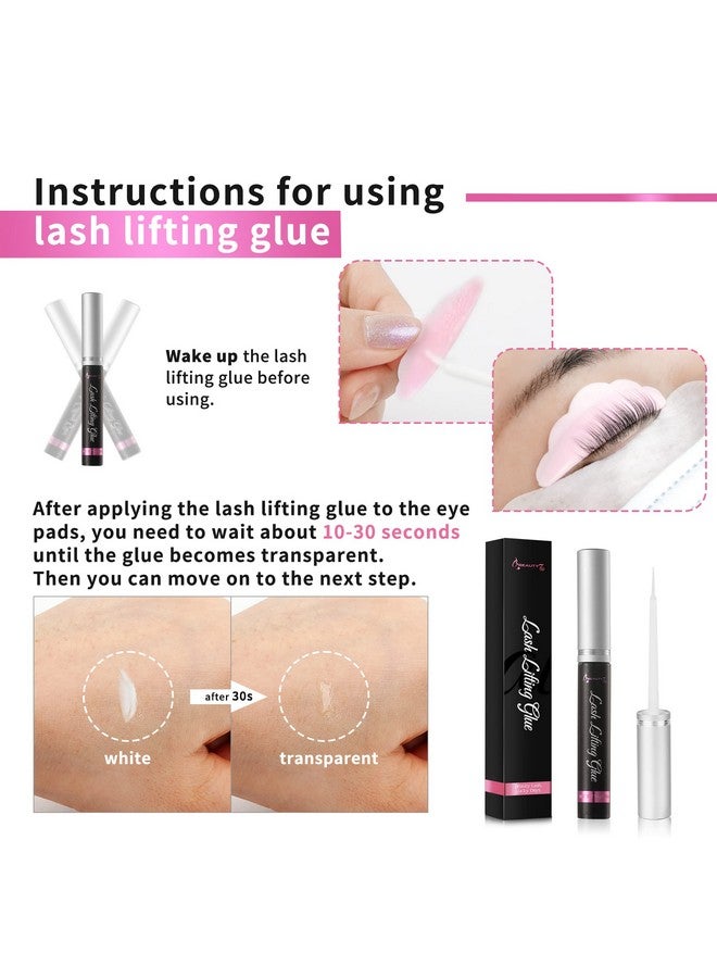 Beauty7 Lash Lift Kit Eyelash Extension Kit Lash Perm Kit Eyelash Lifting Lash Curling Semipermanent Curling Perming Wave Professional Salon At Home (Lash Kit 5 Packs)  - Image 4
