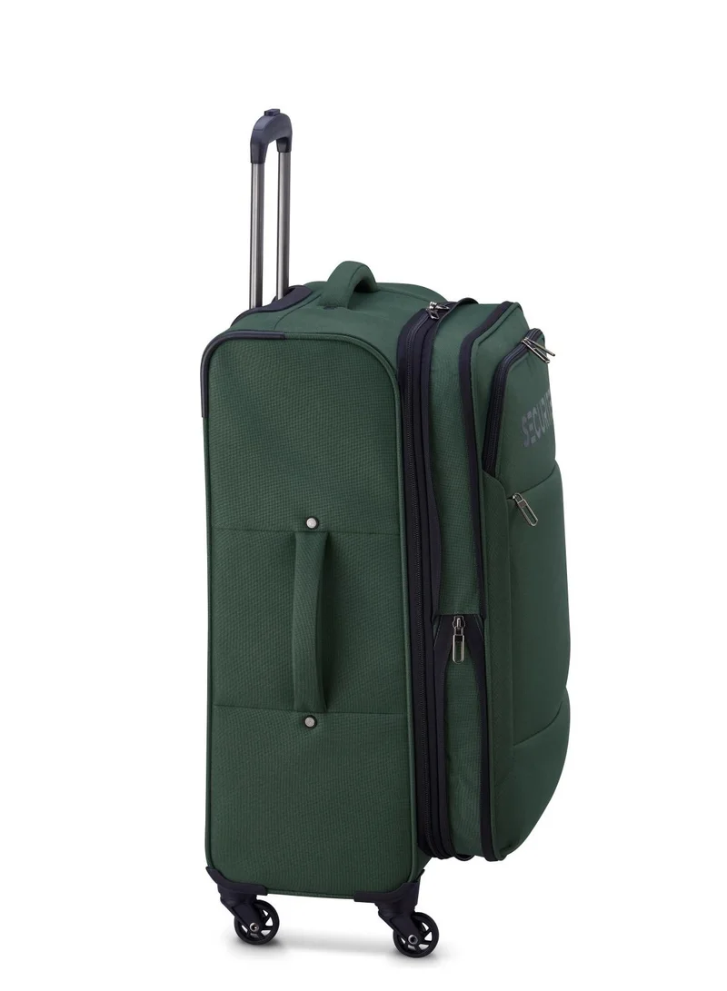 ديلسي _باريس Vanguard 70Cm Expandable 4Double Wheel Check-In Luggage Trolley Khaki