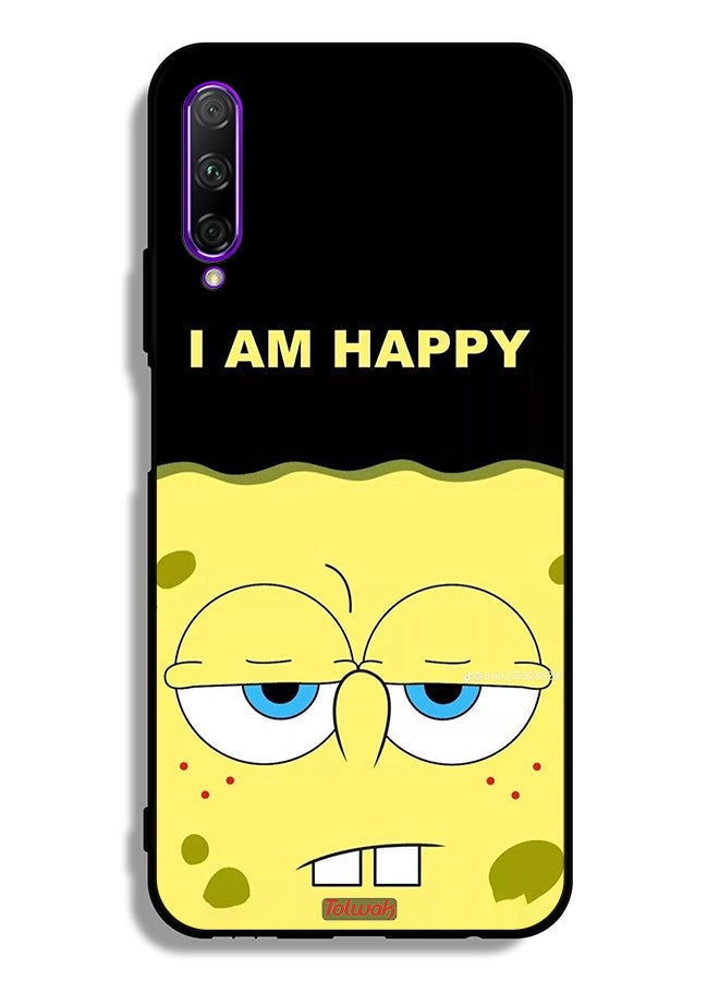 Tolwak Huawei Y9s Protective Case Cover I Am Happy - Image 2