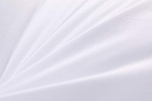 Acanva Fluffy Pillow Insert for Bed Sleeping, Decorative Stuffer Cushion Sham Filler, King 20x36 (Pack of 1), White - Image 3