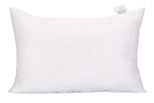 Acanva Fluffy Pillow Insert for Bed Sleeping, Decorative Stuffer Cushion Sham Filler, King 20x36 (Pack of 1), White - Image 5