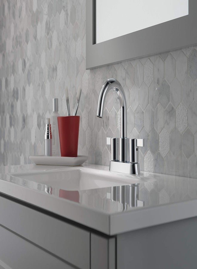 Peerless Precept Centerset Bathroom Faucet Chrome, Bathroom Sink Faucet, Drain Assembly, Chrome P299102LF - Image 4