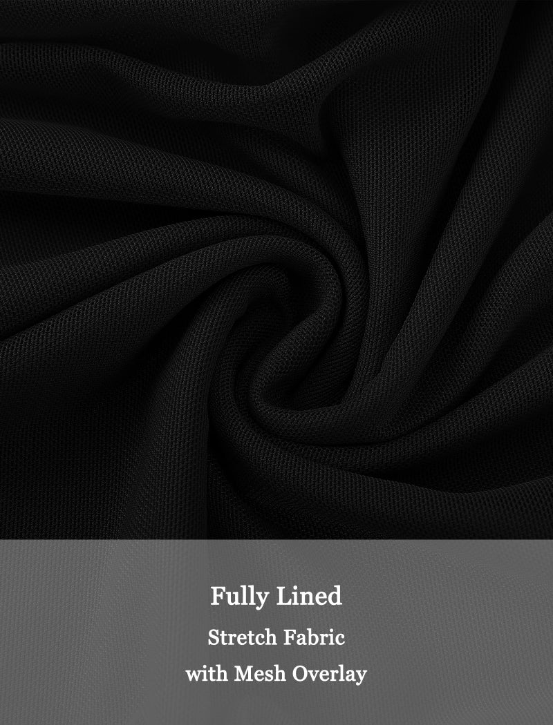 EXARUS Girls Bodycon Dress Ruched Teen Mini Prom Formal Dresses Party Dance Cocktail Ball Homecoming Tween Tight Mesh Long Sleeve One Shoulder Short Cute Fitted Pencil Black 10Y - Image 4