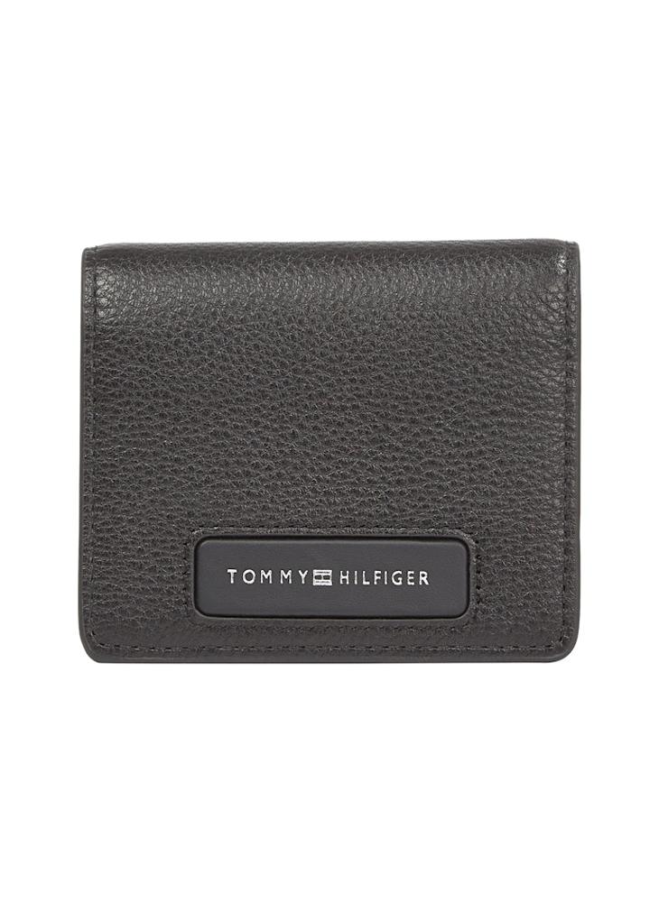 TOMMY HILFIGER - MONOGRAM LEATHER CARDHOLDER - Image 1