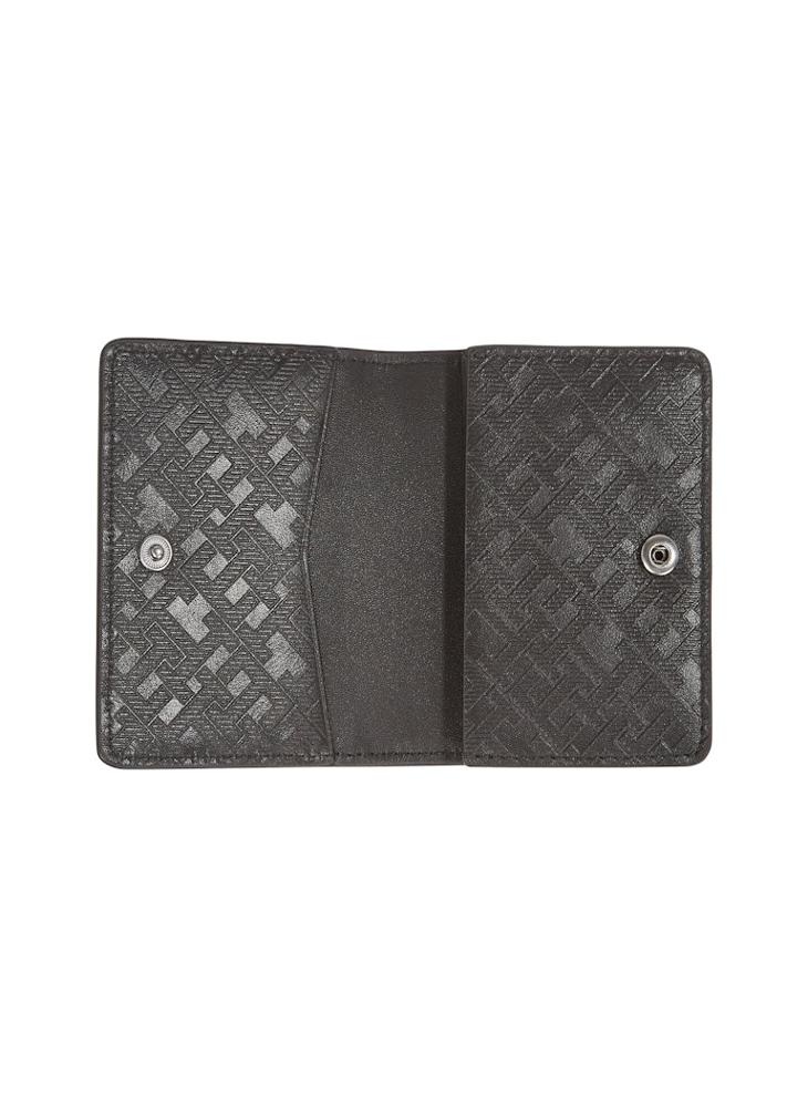 TOMMY HILFIGER - MONOGRAM LEATHER CARDHOLDER - Image 1