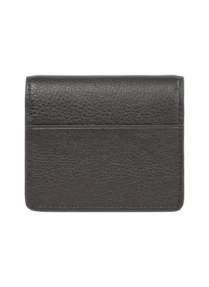TOMMY HILFIGER MONOGRAM LEATHER CARDHOLDER