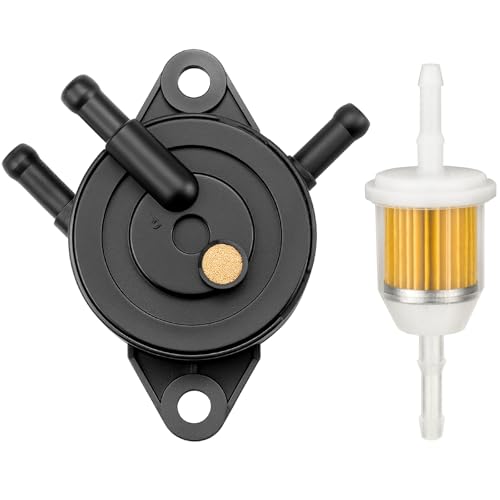 Tecreddy Fuel Pump for Kohler 17HP-25 HP Briggs and Stratton Small Engine, Vacuum Fuel Pump with Fuel Filter Compatible with John Deere Cub Cadet Lawn Mower Tractor - Image 1