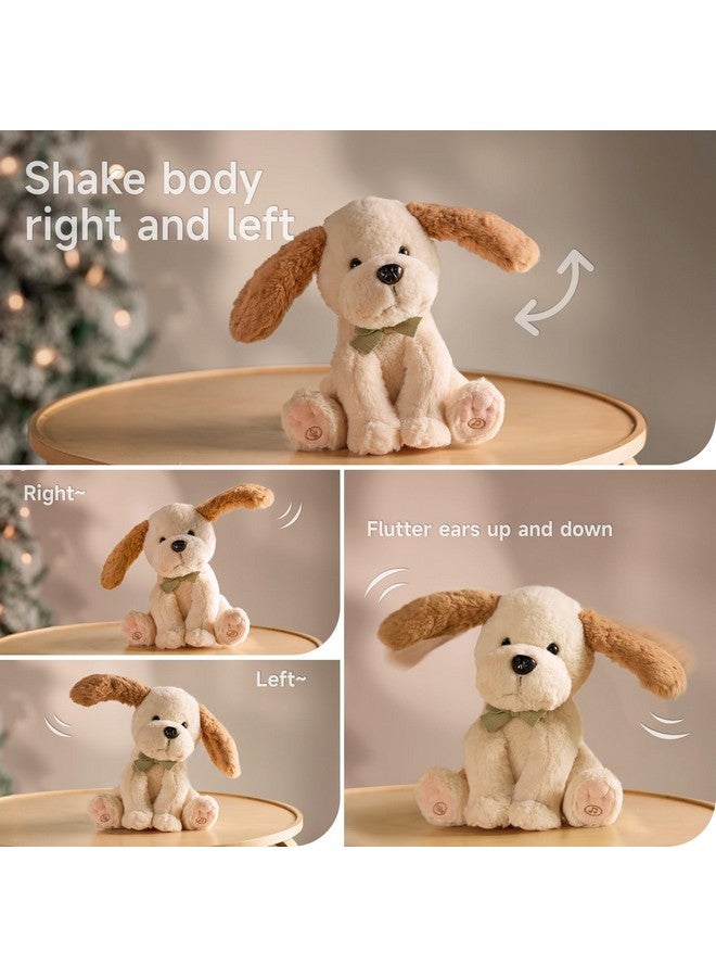TUMAMA Baby Animated Plush Dog, Interactive Singing Talking Puppy Dog Stuffed Animal Toys, 10” - Image 3