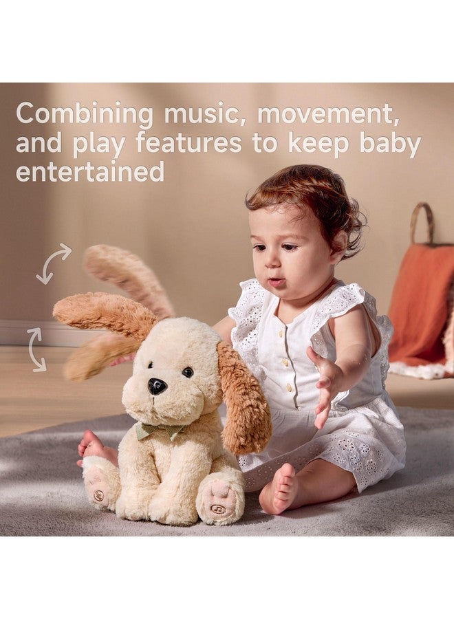 TUMAMA Baby Animated Plush Dog, Interactive Singing Talking Puppy Dog Stuffed Animal Toys, 10” - Image 5