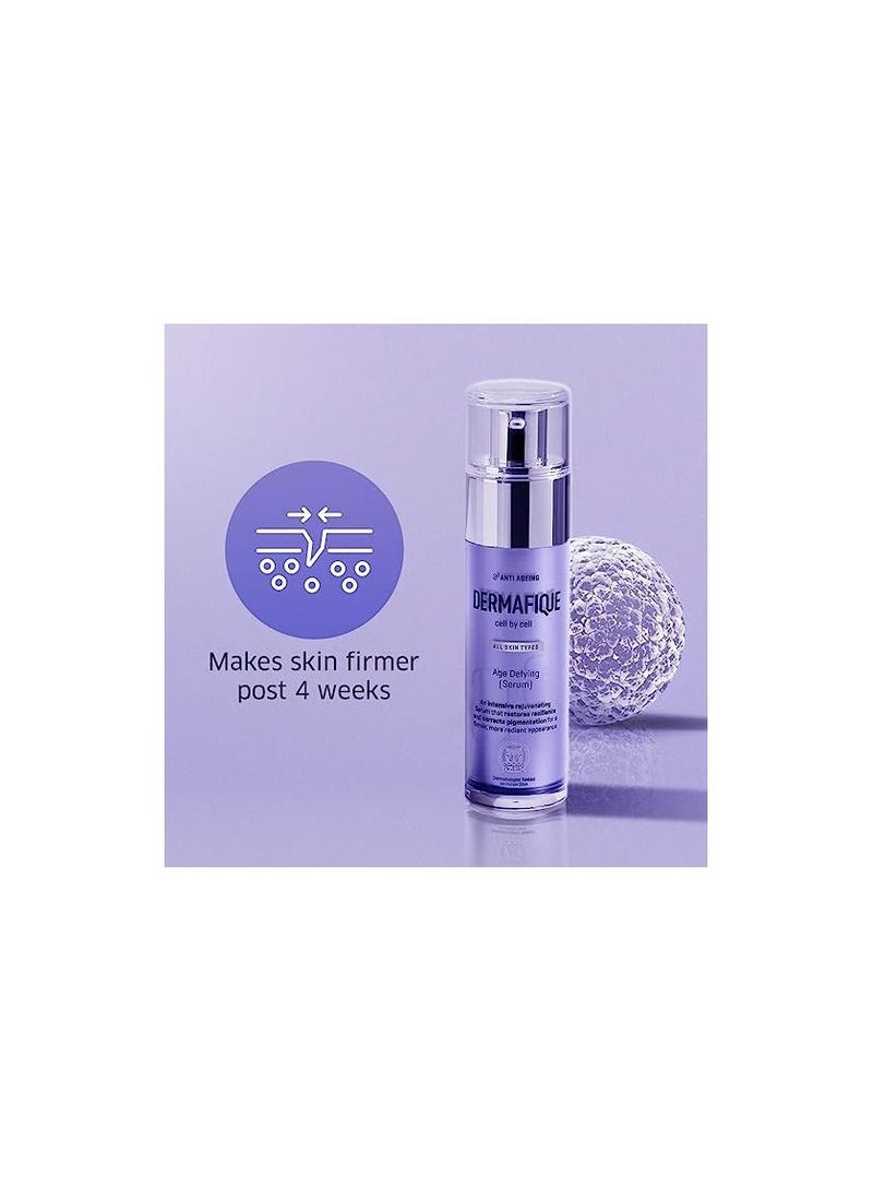 Dermafique Age Defying Face Serum moisturizer for All Skin Types (50 ml) - Image 4