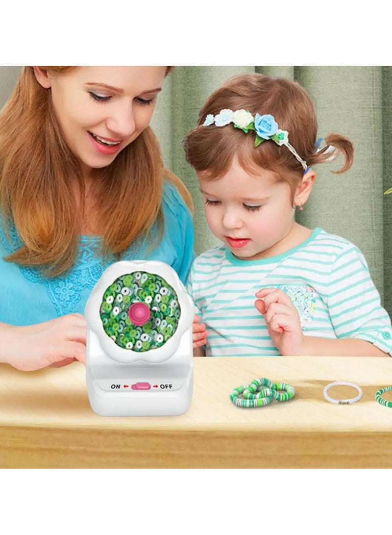 Electric Bead Spinner Multifunction Automatic Bead Stringing Machine for Bracelets Necklace Waist Chains Creative Jewelry Making Tool - Image 5