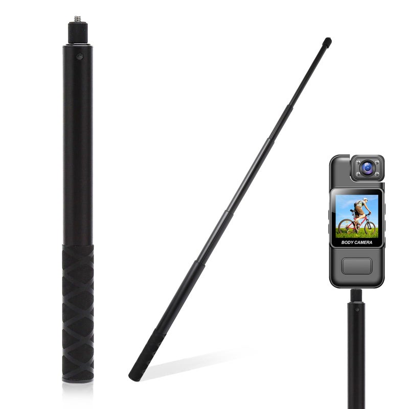 DAWRIS Invisible Extended Selfie Stick 1.2m Aluminum Alloy Pole – Stable Anti-Shake Selfie Stick Compatible with Insta 360 X5/X4/X3/GO/ONE GoPro Camera Accessories Travel Sports Vlog Camera - Image 1