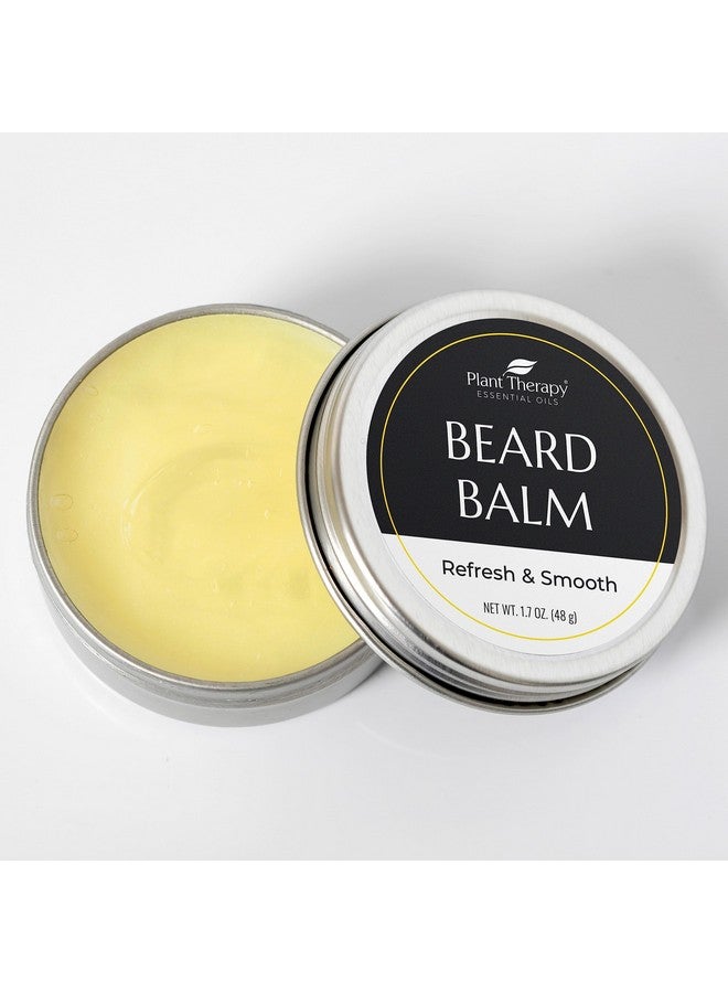 Plant Therapy Lant Therapy Hair Therapy Refresh & Smooth Beard Balm 1.7 Oz Tin Hydrating & Rejuvenating Soften And Smooth Your Beard With Shea Butter Argan Oil & Millet Seed - Image 4