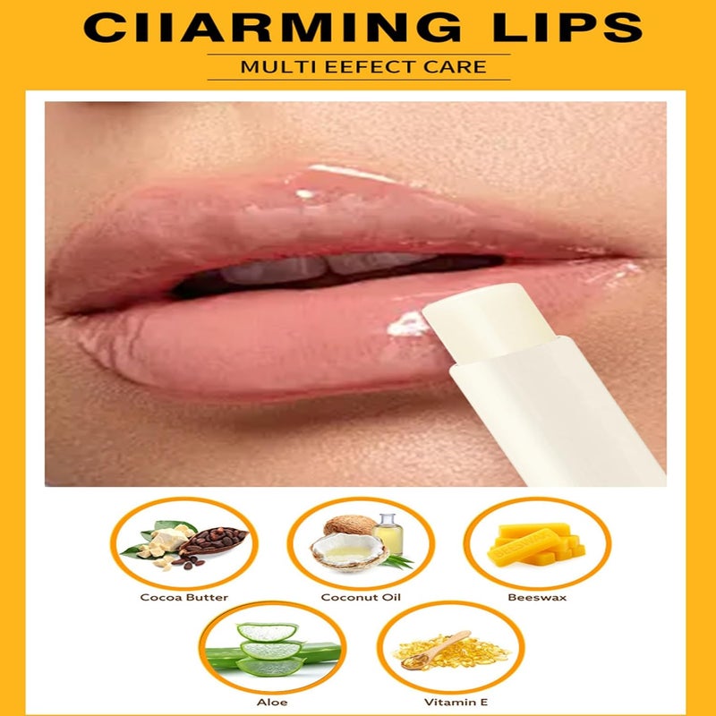 مرطب شفاه مرطب، مهدئ، كريم تكبير، مرطب للعناية بالشفاه - للنساء لمعان ترطيب جمال العناية بالبشرة ليل نهار سفر شتاء - Image 4