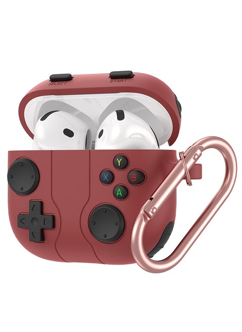Gamepad Style Protective Shockproof Silicone Soft Shell Case Cover for Apple AirPods 4 Generation
