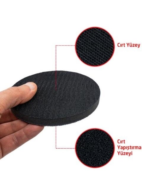 0182 Sponge Intermediate Pad for Velcro Disc Sanding Pad 115 mm